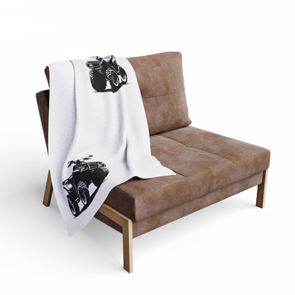 Off The Beaten Path Quad Arctic Fleece Blanket