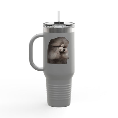 Poodle Head Insulated Travel Mug
