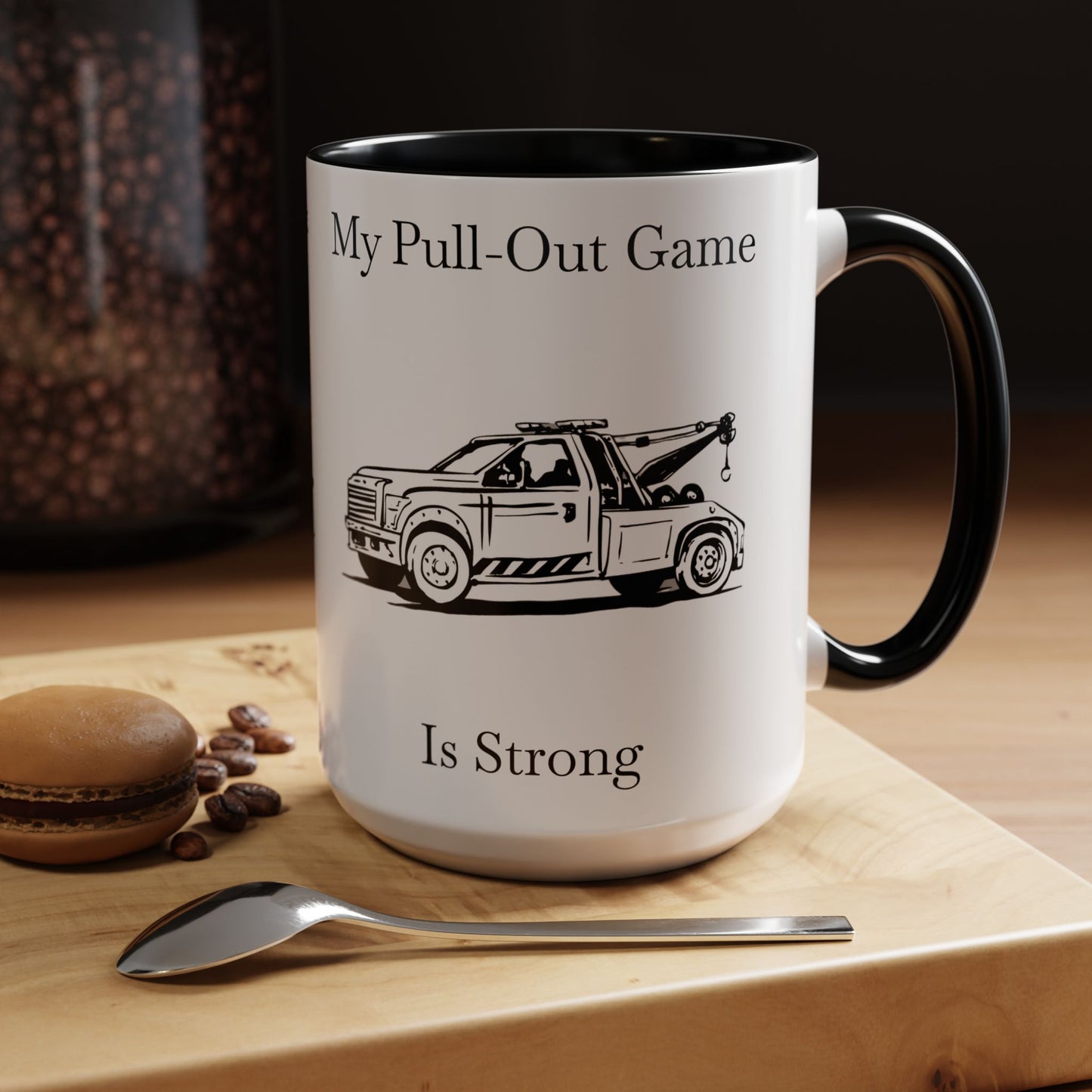 Pull Out Wheel Lift Tow Truck 2-Tone Coffee Mug
