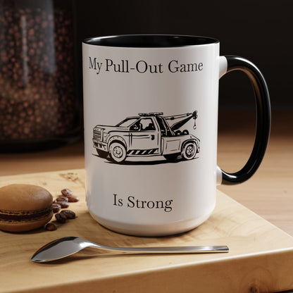 Pull Out Wheel Lift Tow Truck 2-Tone Coffee Mug