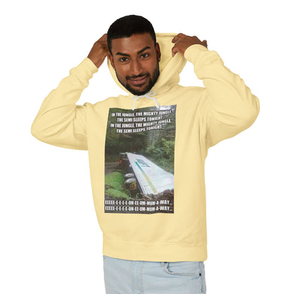 Semi Sleeps Unisex Lightweight Hoodie