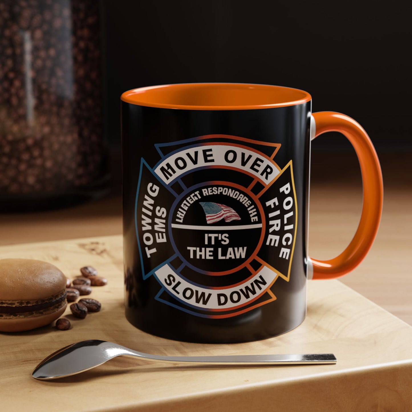 Let First Responders Live 2-Tone Coffee Mug