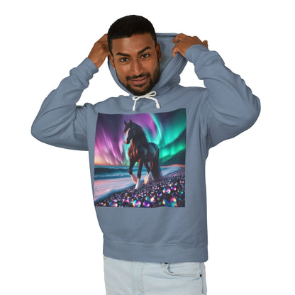 Midnight Magic Unisex Lightweight Hoodie