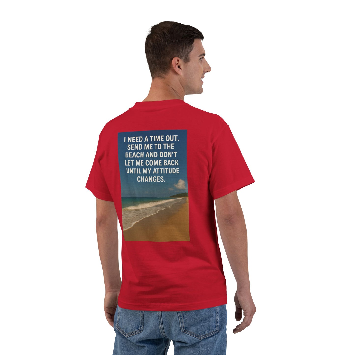 Time Out Men's Short-Sleeve Crewneck Tee