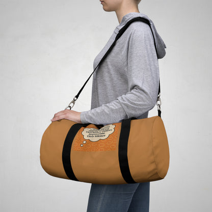 Special Way Of Talking Duffel Bag