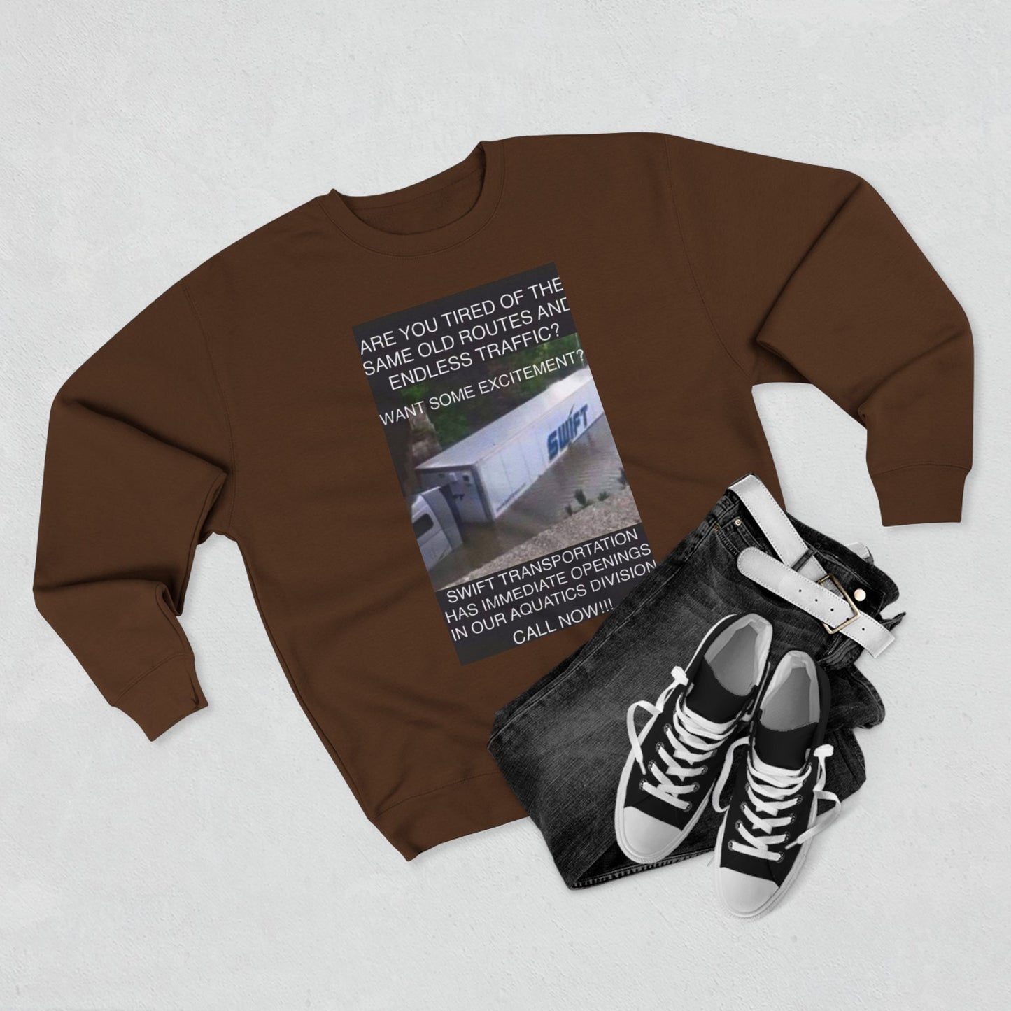 Swift Aquatics Unisex Crewneck Sweatshirt