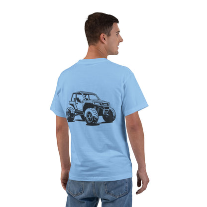 Off The Beaten Path Side By Side Men's Short-Sleeve Crewneck Tee