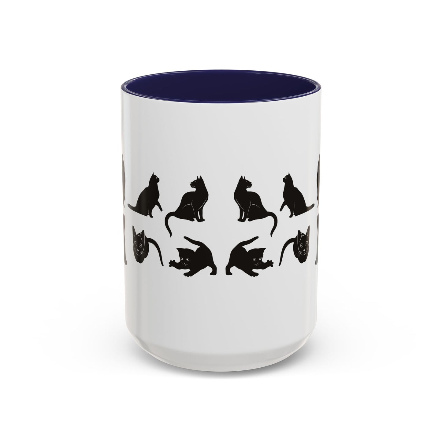 Cats 2-Tone Coffee Mug