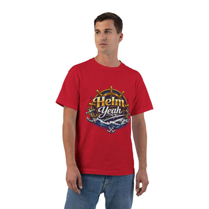 Helm Yeah Men's Short-Sleeve Crewneck Tee