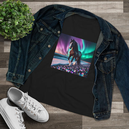 Midnight Magic Women's Short Sleeve Crewneck Tee