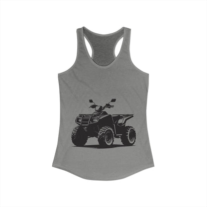Off The Beaten Path Quad Women's Racerback Tank