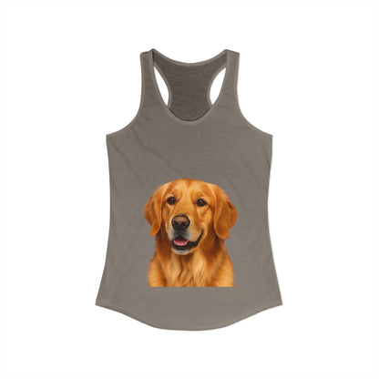Golden Head Women's Racerback Tank