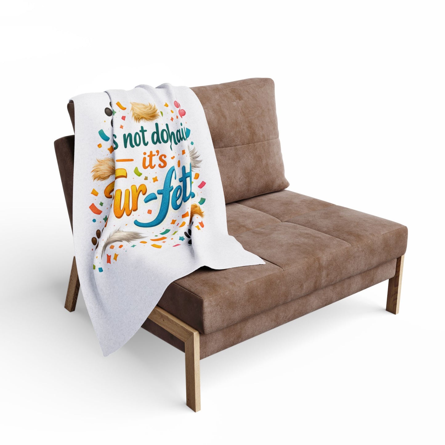 Fur-Fetti Dog Arctic Fleece Blanket
