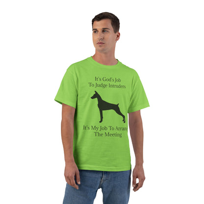 Arrange The Meeting Men's Short-Sleeve Crewneck Tee
