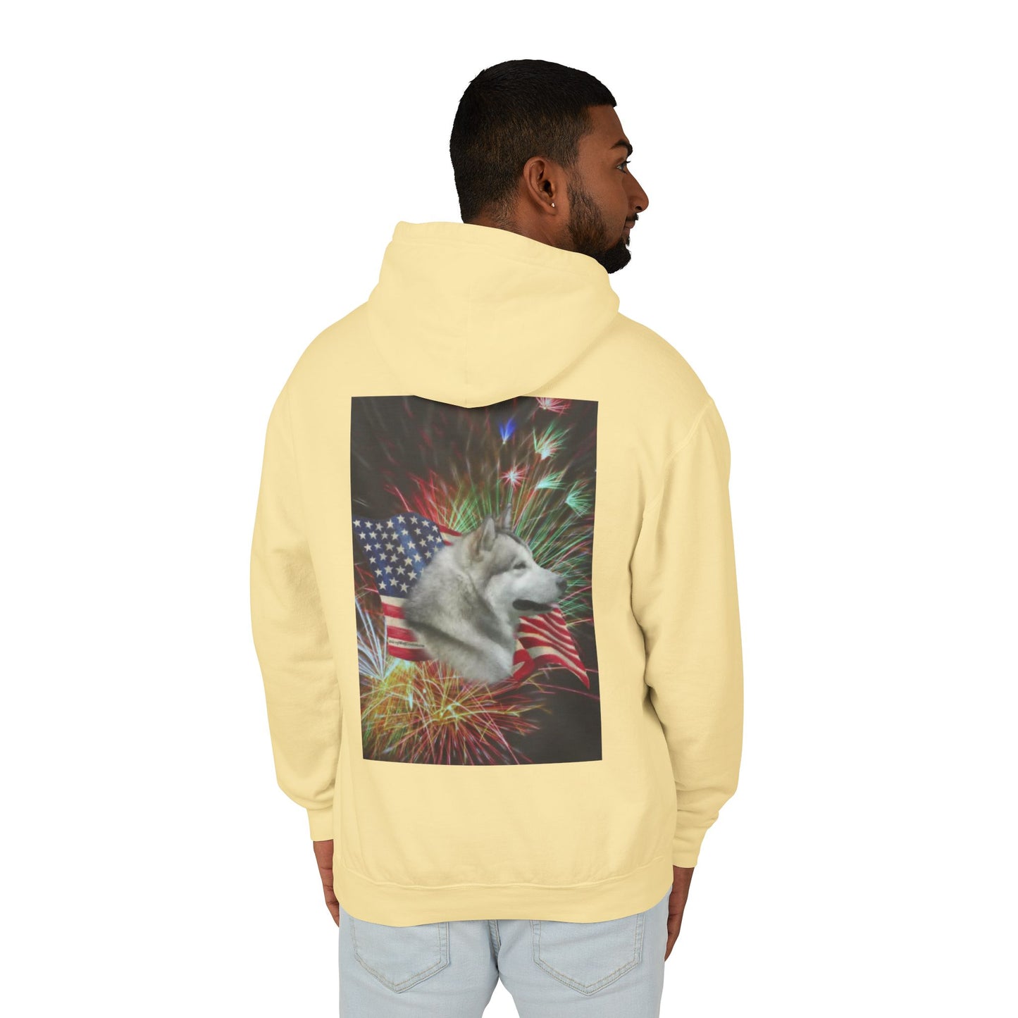 American Malamute Unisex Lightweight Hoodie