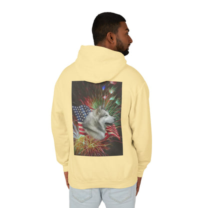 American Malamute Unisex Lightweight Hoodie