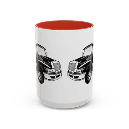 Flatbed Tow Truck 2-Tone Coffee Mug