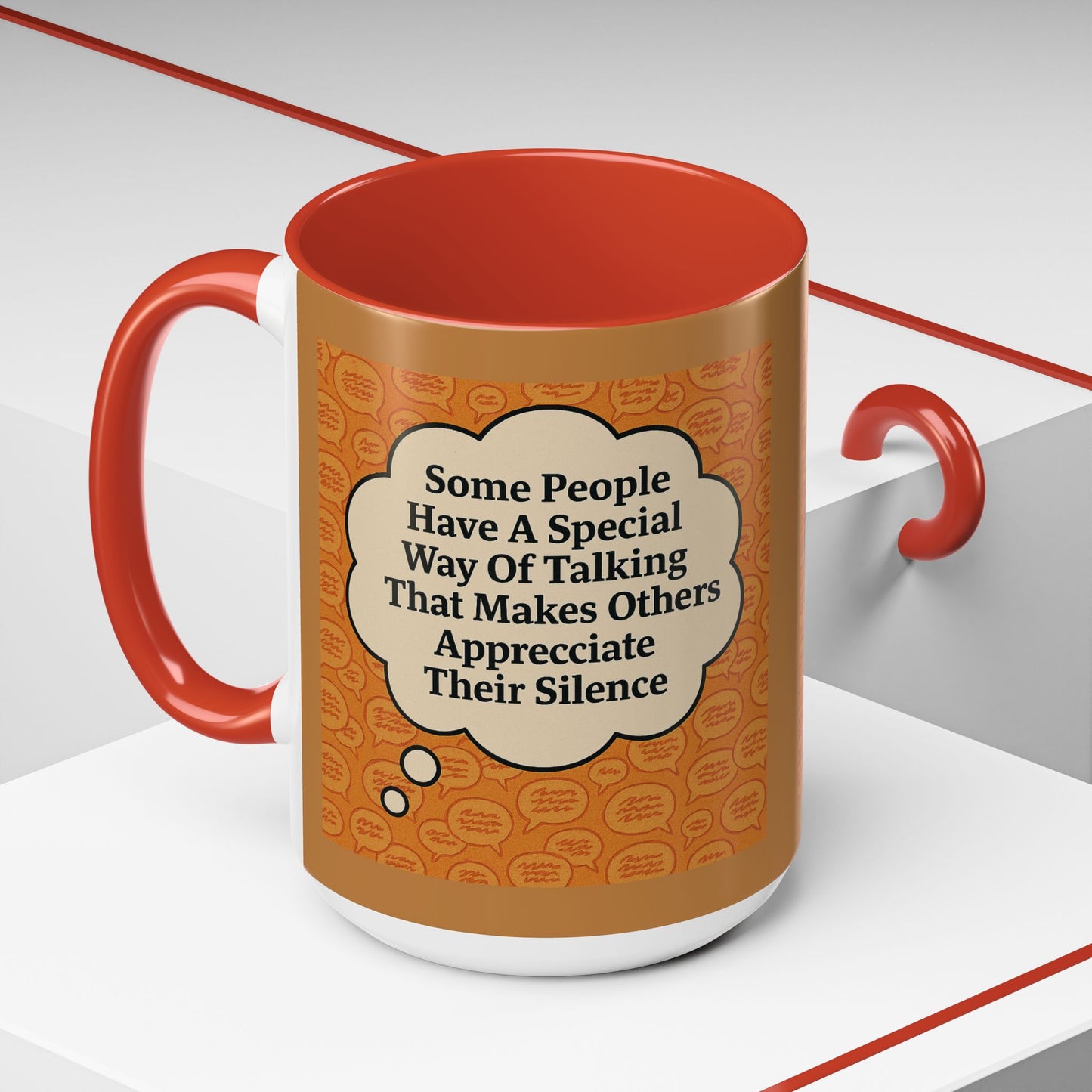 Special Way Of Talking 2-Tone Coffee Mug