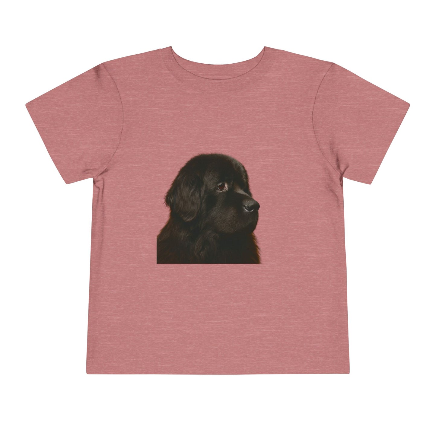 Newfie Head Toddler Unisex Short Sleeve Crewneck Tee
