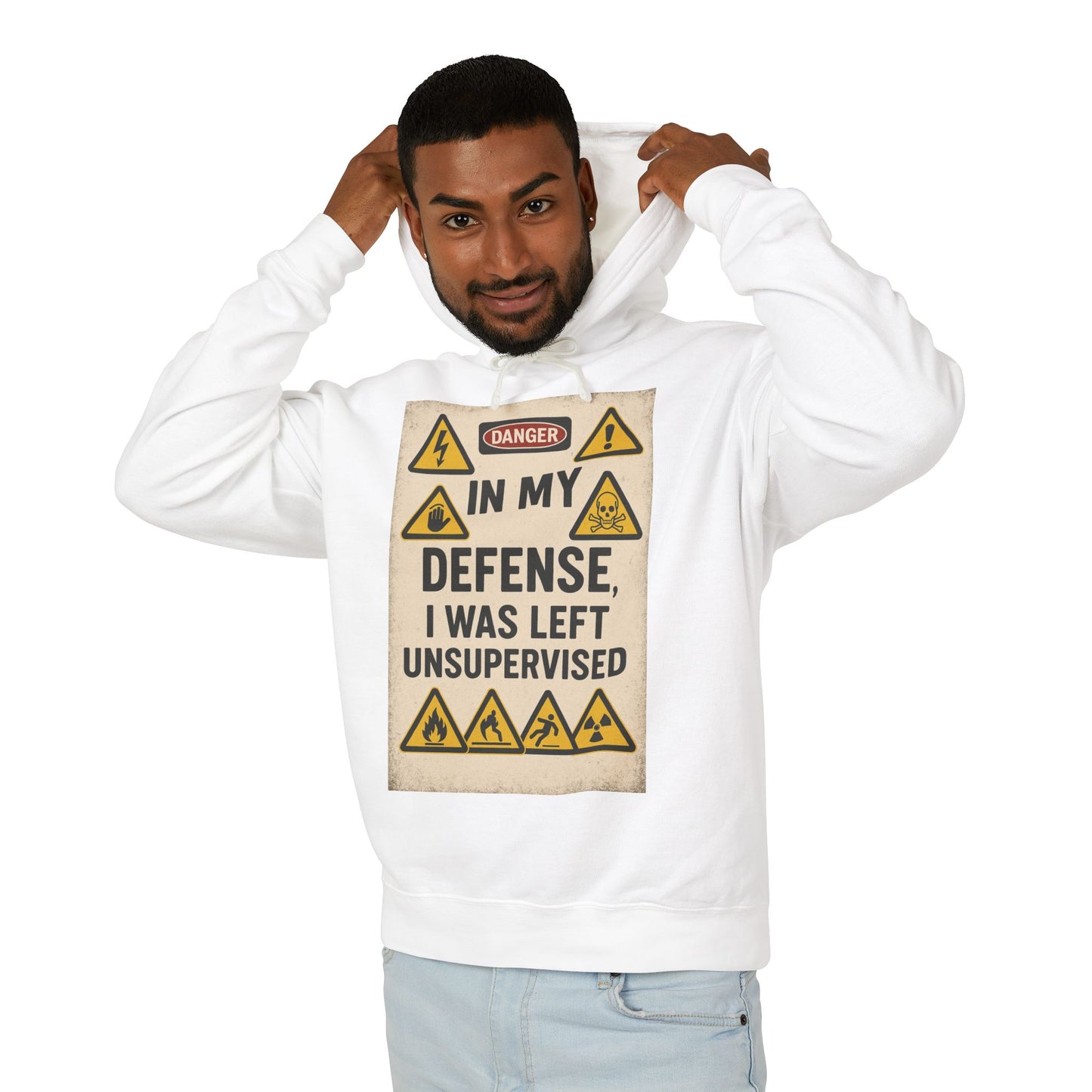 Unsupervised Unisex Lightweight Hoodie