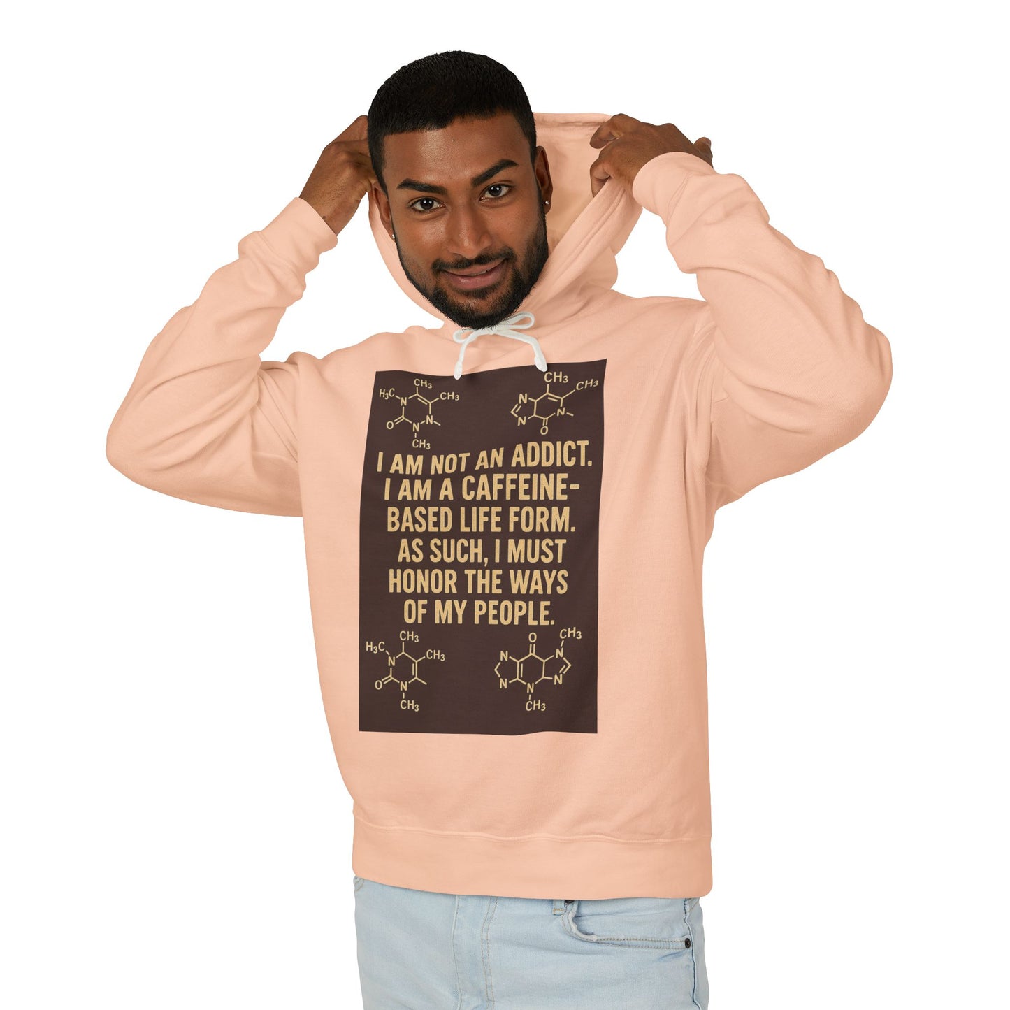 Not An Addict Unisex Lightweight Hoodie