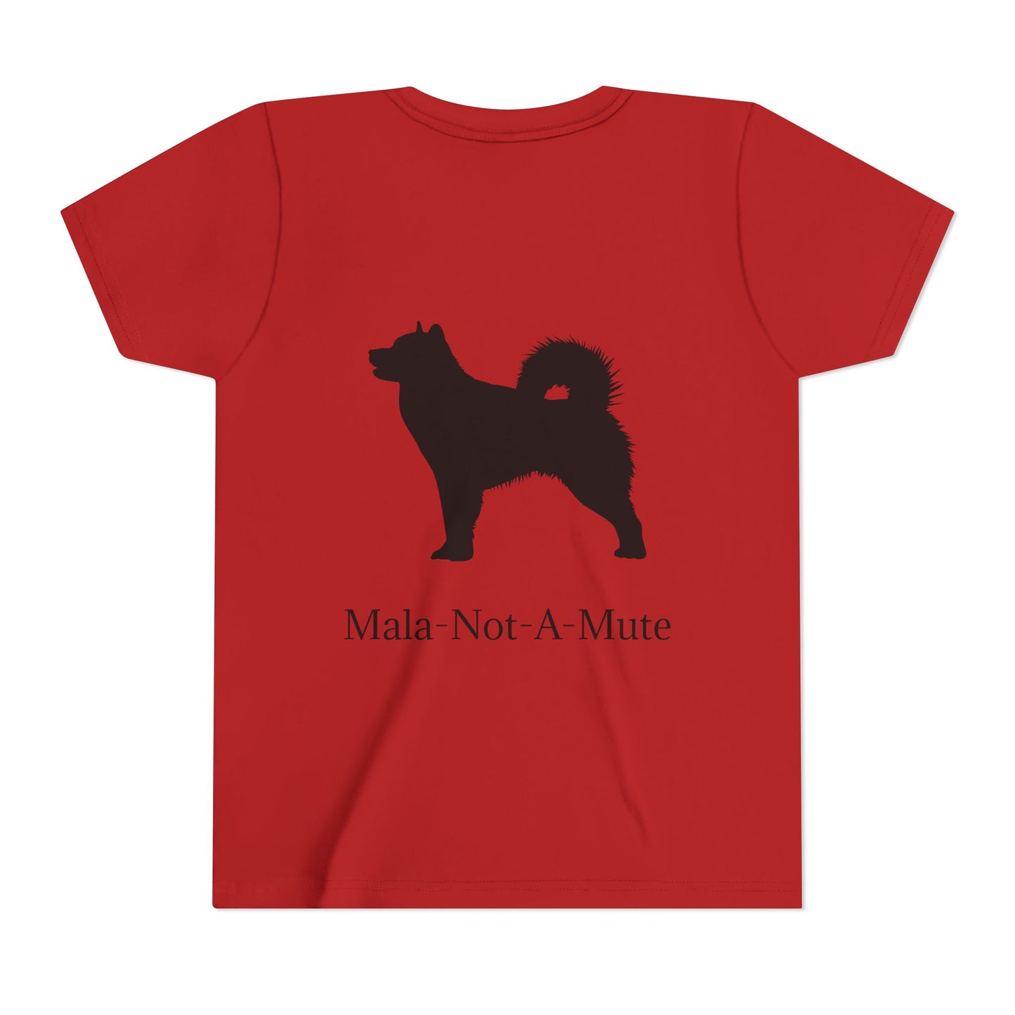 Mala-Not-A-Mute Youth Unisex Short Sleeve Crewneck Tee