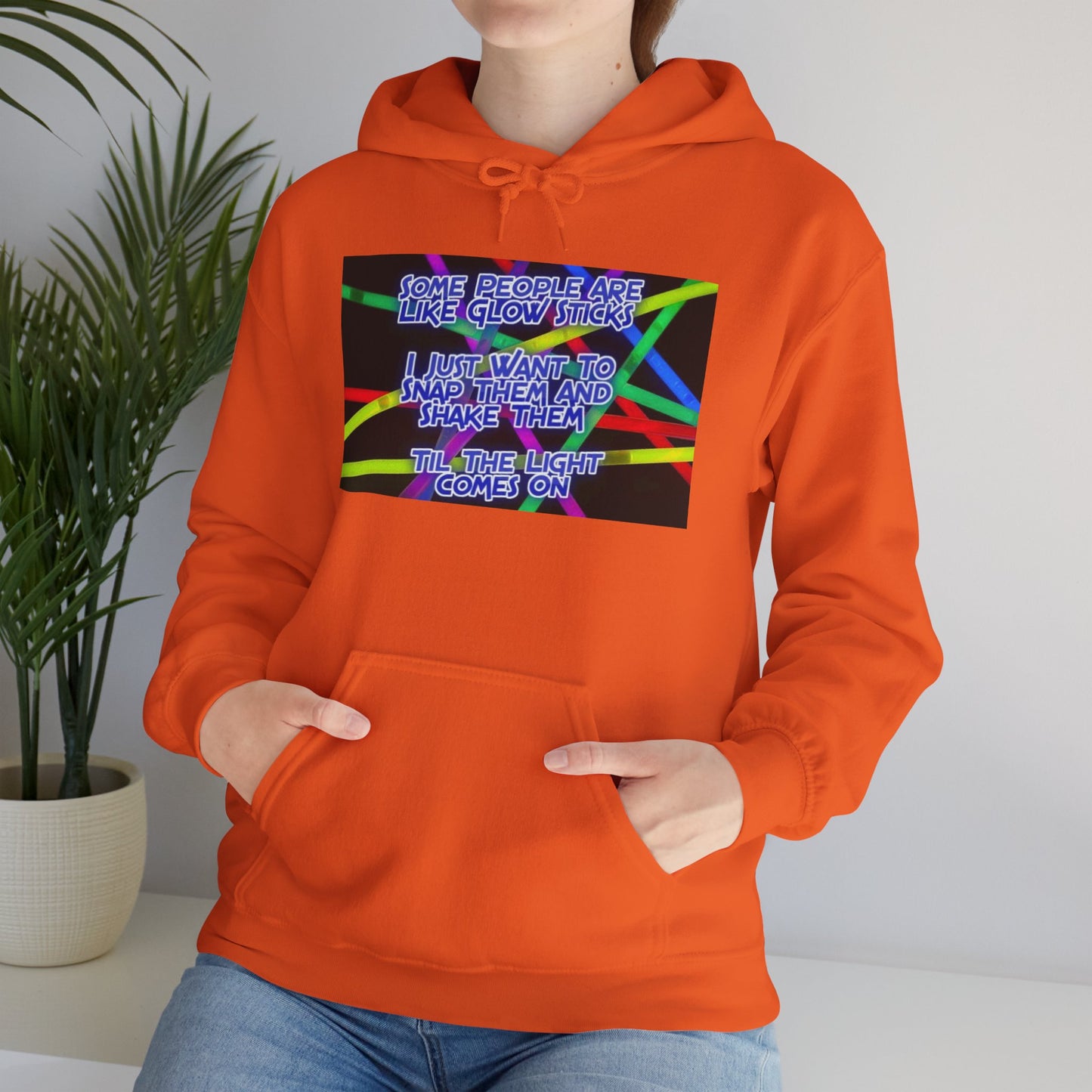 Glow Sticks Unisex Hoodie