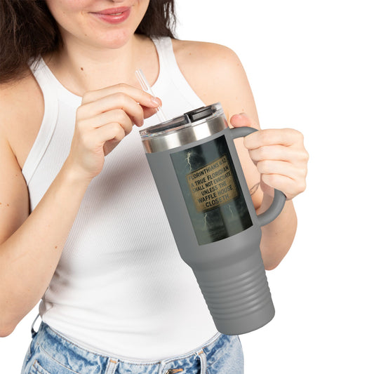 Florinthians 6:12 Insulated Travel Mug