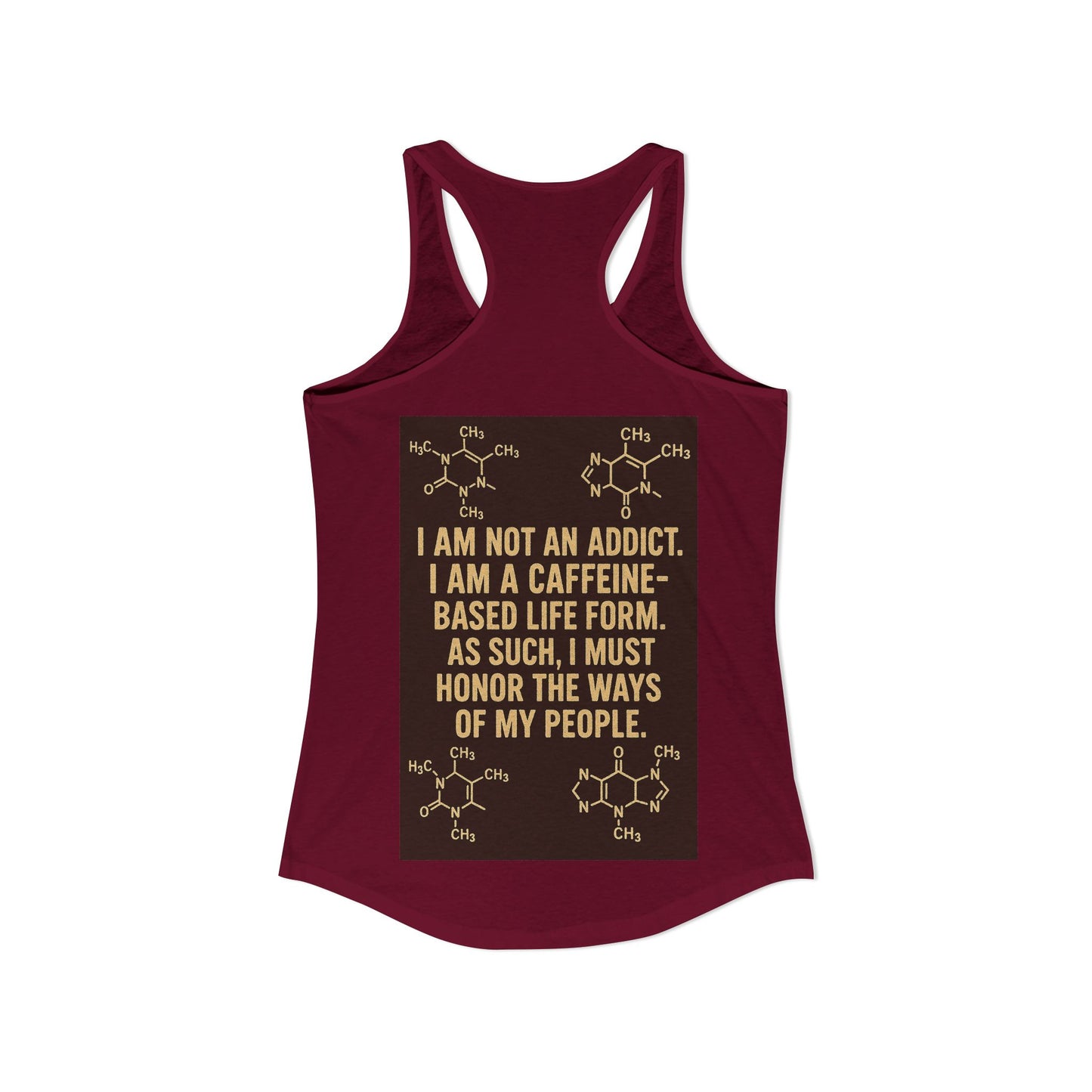 Not An Addict Women's Racerback Tank