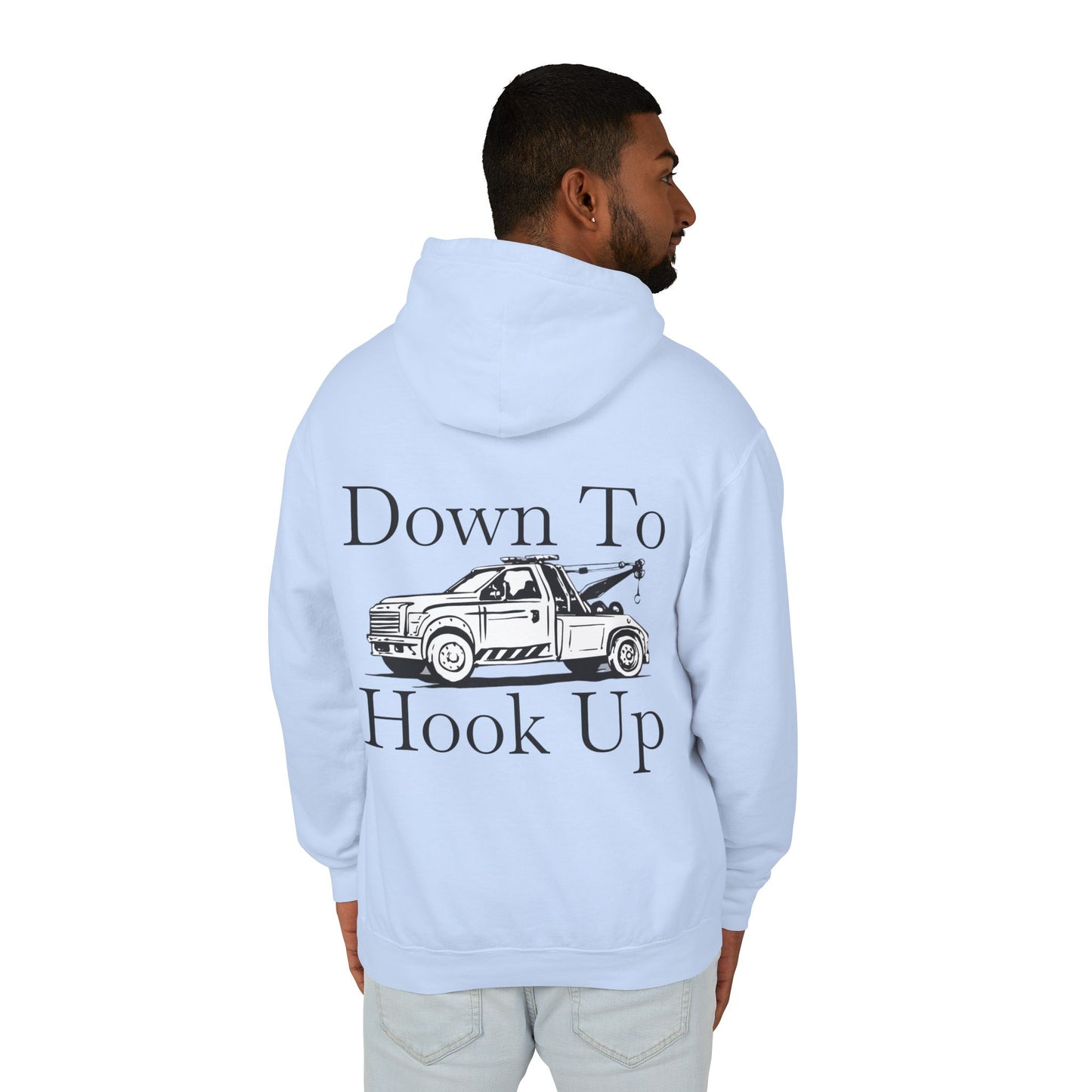 Down To Hook Up Unisex Lightweight Hoodie