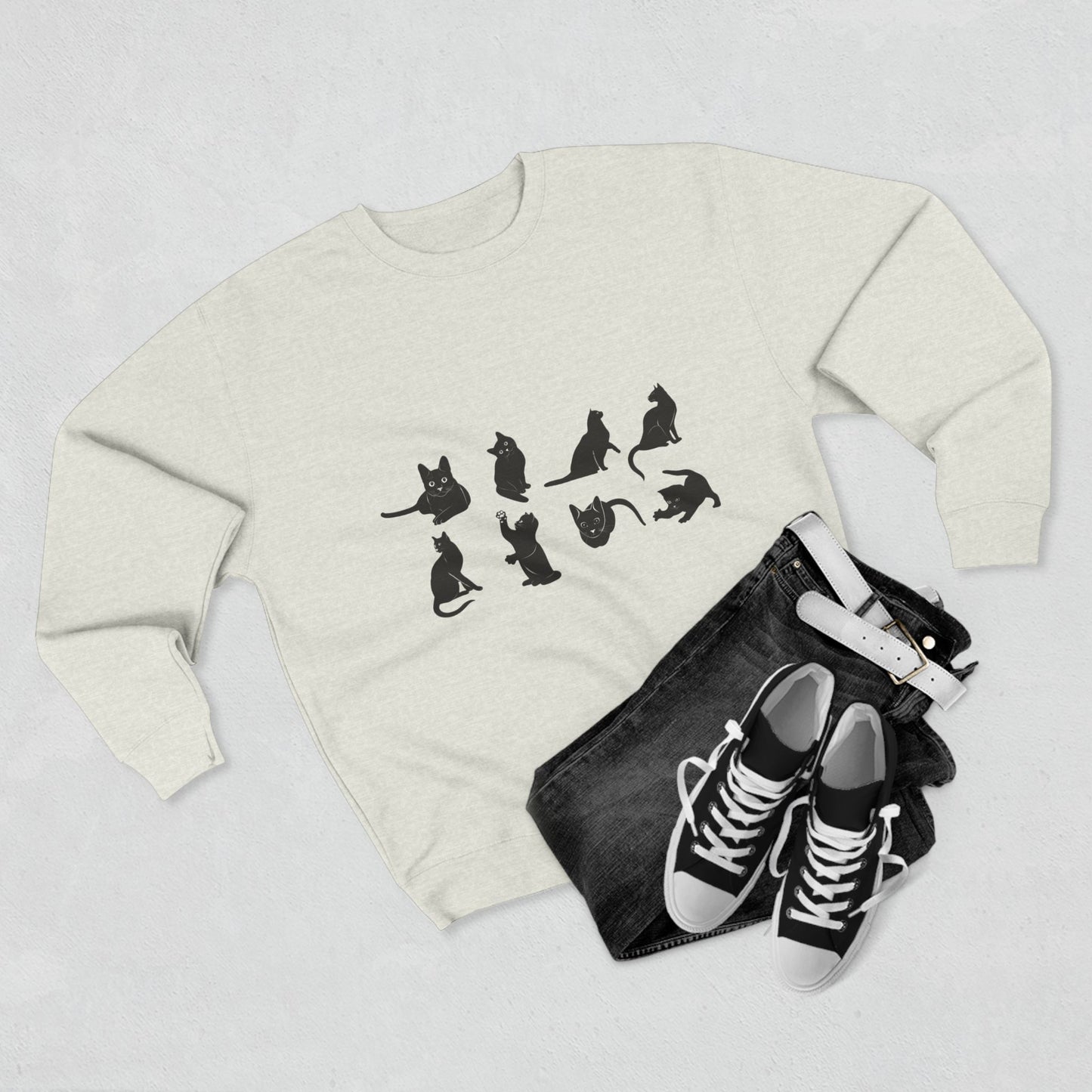 Cats Unisex Crewneck Sweatshirt
