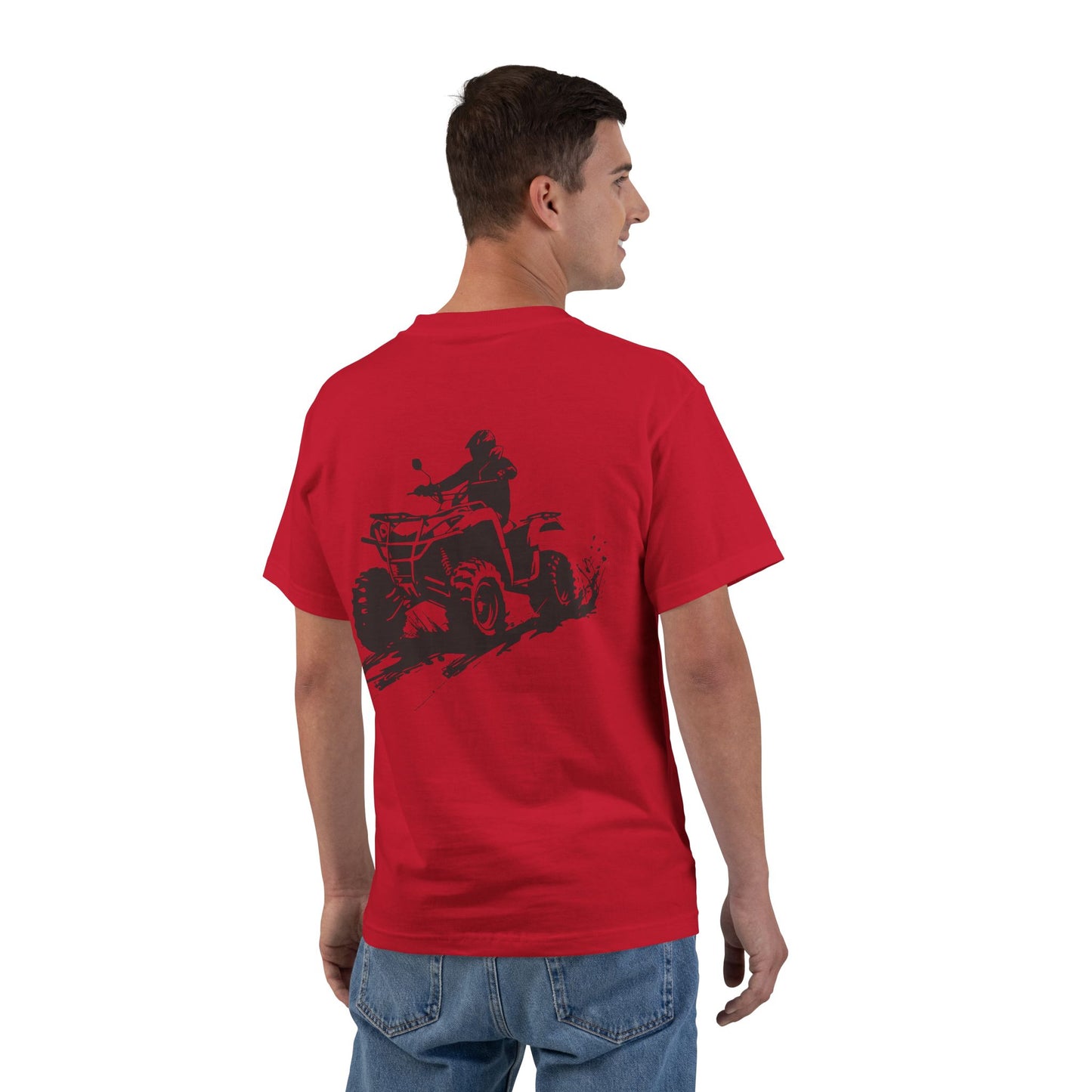 Slingin' Mud Quad Men's Short-Sleeve Crewneck Tee