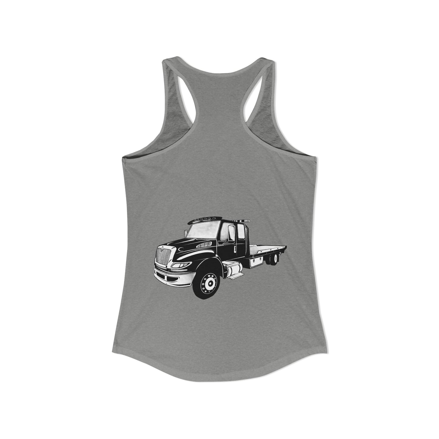 Flatbed Tow Truck Women's Racerback Tank