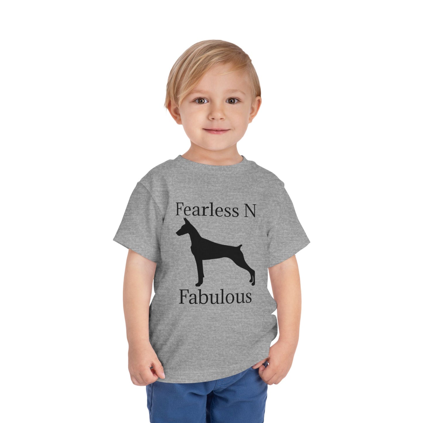 Fearless N Fabulous Toddler Unisex Short Sleeve Crewneck Tee