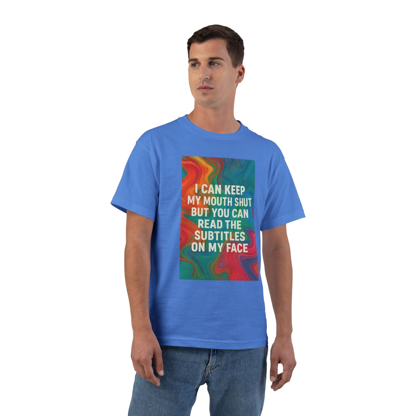 Subtitles Men's Short-Sleeve Crewneck Tee