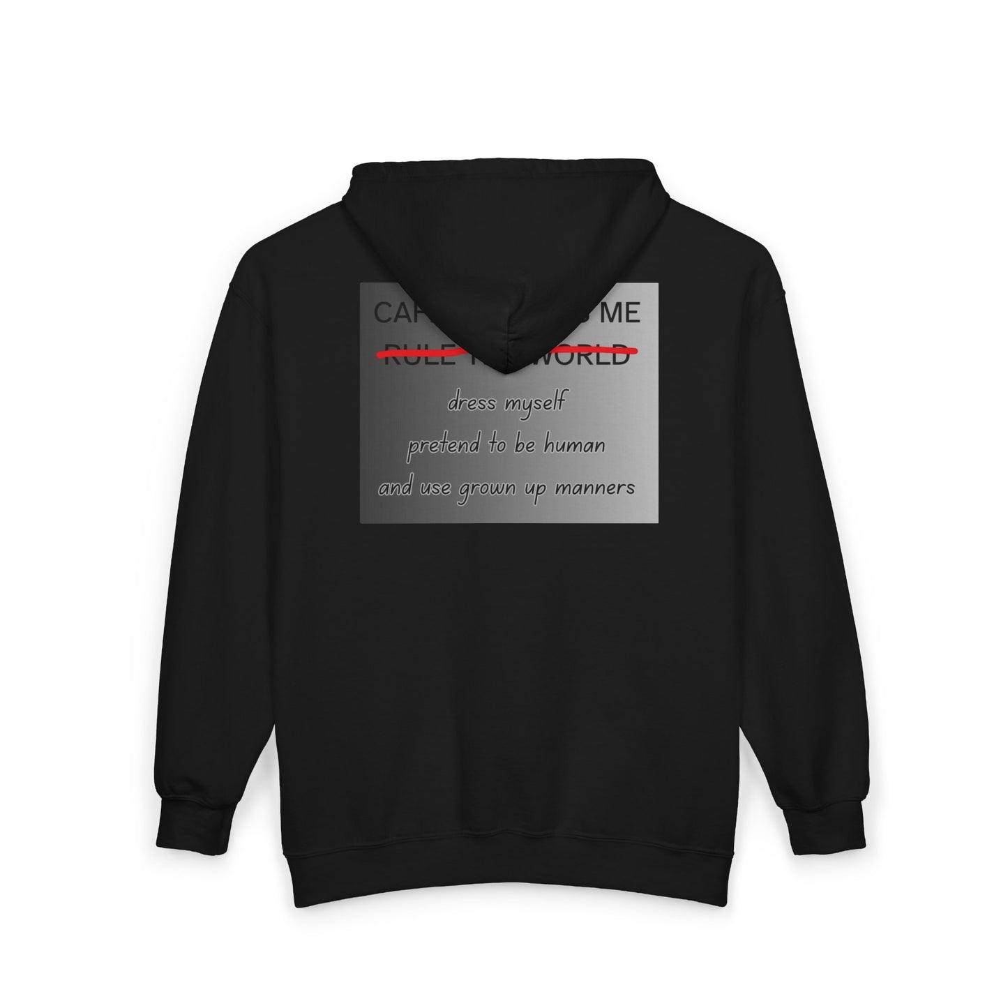 Caffeine Lets Me Unisex Full Zip Hoodie
