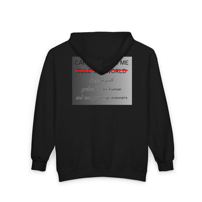 Caffeine Lets Me Unisex Full Zip Hoodie