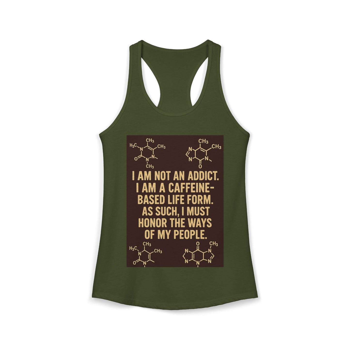 Not An Addict Women's Racerback Tank