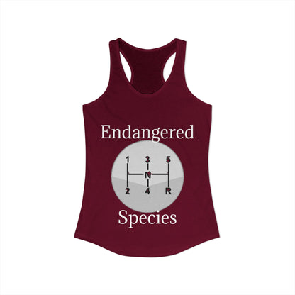 Endangered Species Women's Racerback Tank
