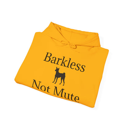 Barkless Not Mute Unisex Hoodie