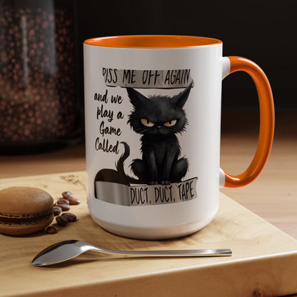 Duct, Duct, Tape 2-Tone Coffee Mug