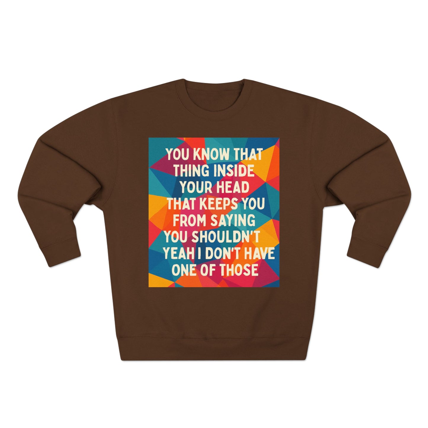 No Filter Unisex Crewneck Sweatshirt