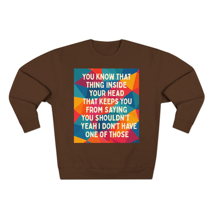 No Filter Unisex Crewneck Sweatshirt