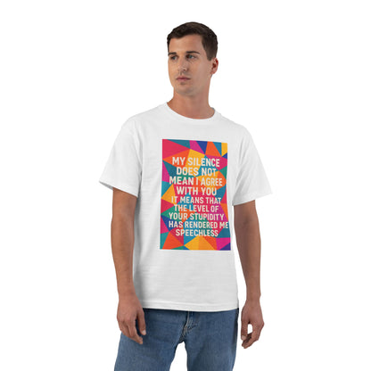 Speechless Men's Short-Sleeve Crewneck Tee