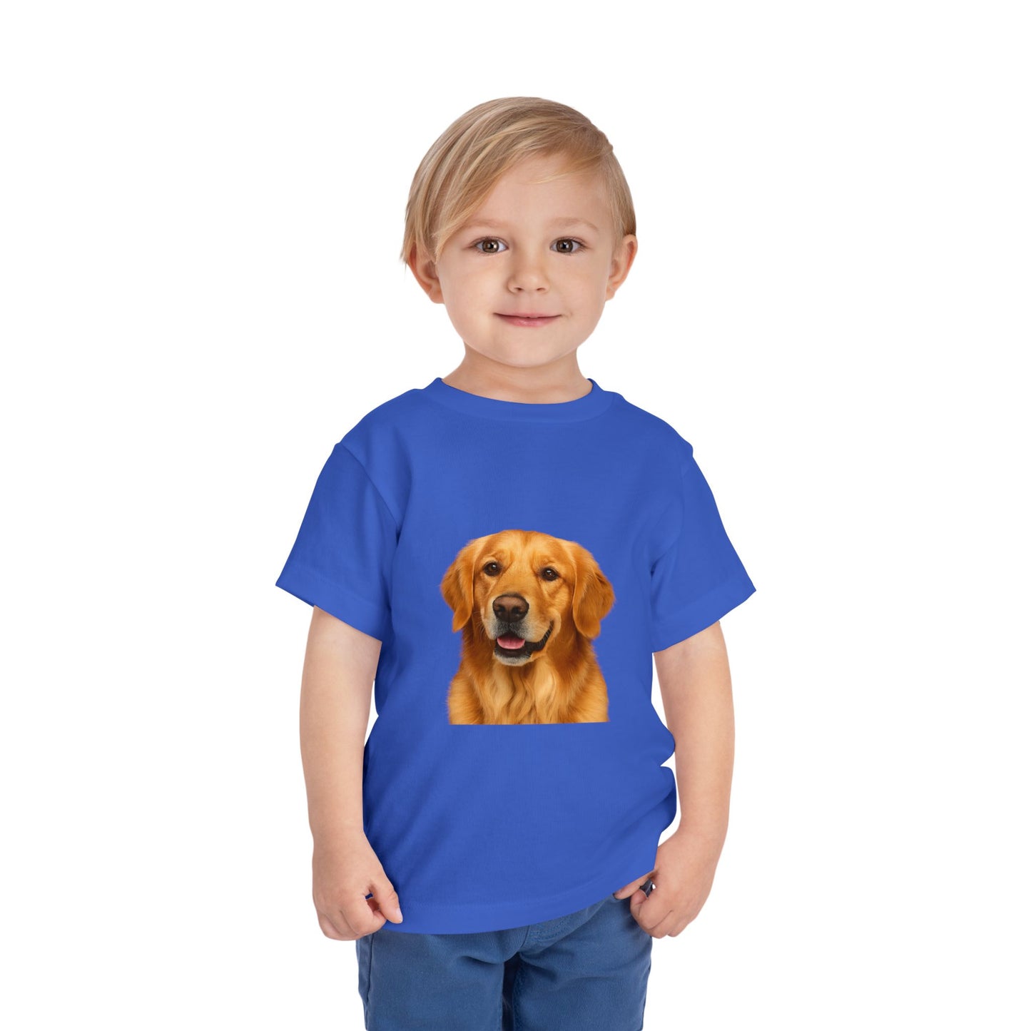 Golden Head Toddler Unisex Short Sleeve Crewneck Tee