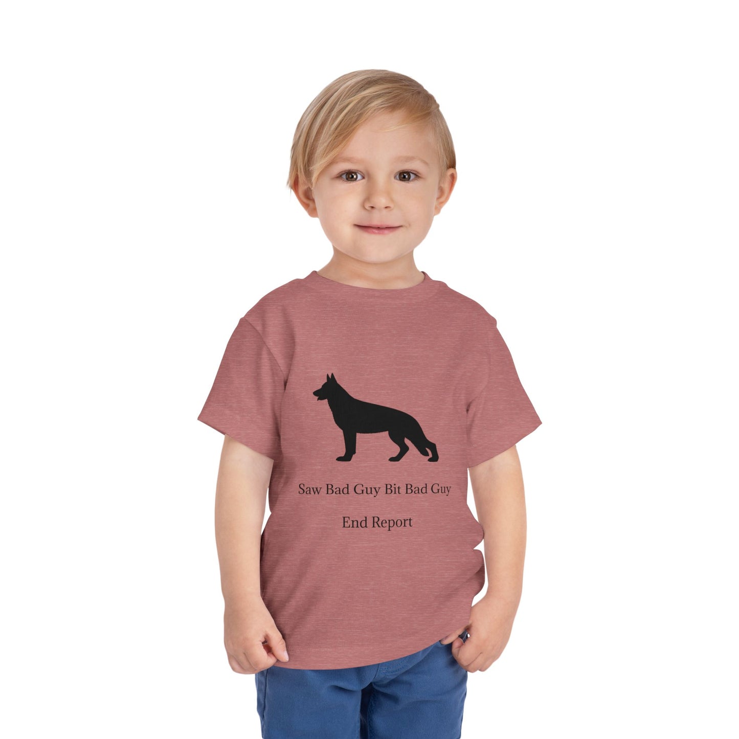 Bad Guy Toddler Unisex Short Sleeve Crewneck Tee