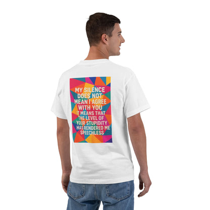 Speechless Men's Short-Sleeve Crewneck Tee
