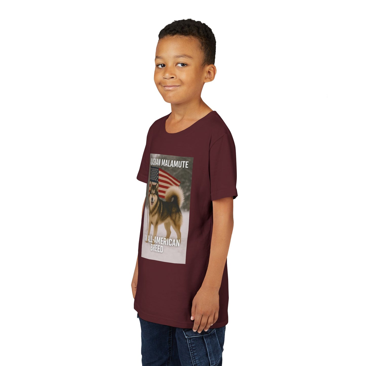 All-American Breed Youth Unisex Short Sleeve Crewneck Tee