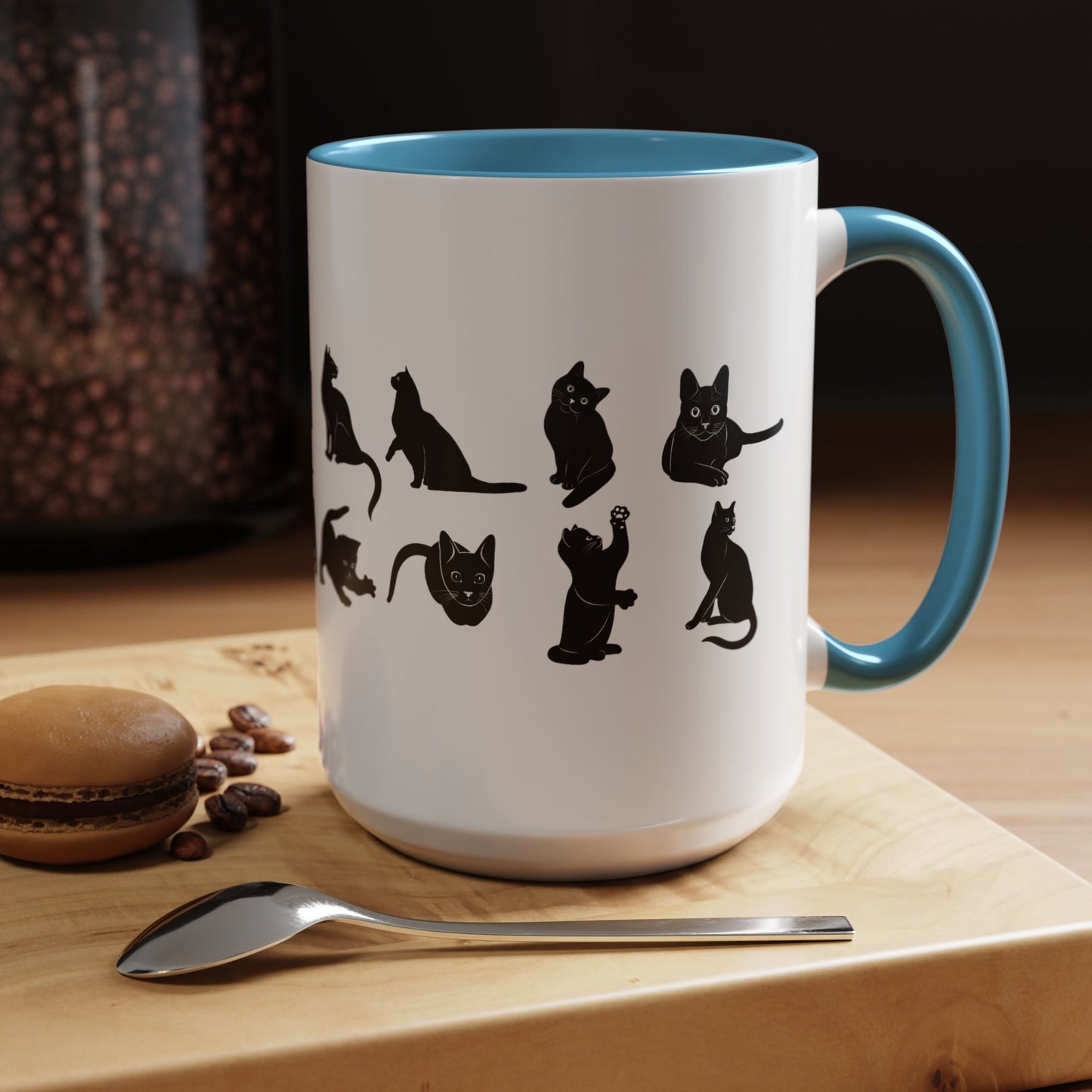 Cats 2-Tone Coffee Mug