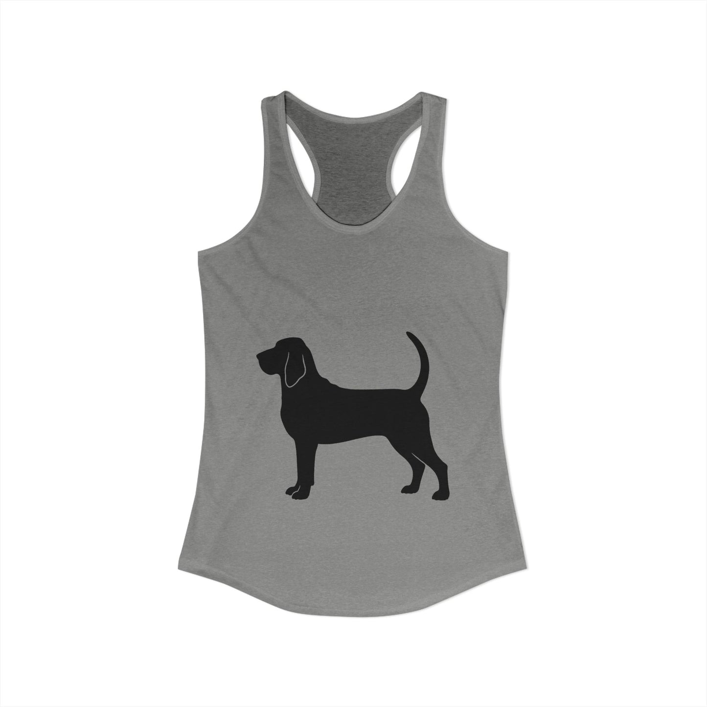 Bloodhound Silhouette Women's Racerback Tank
